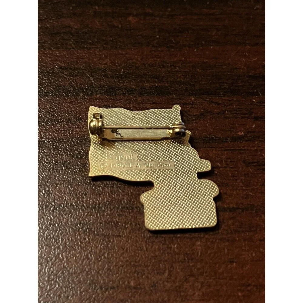 Vintage‎ 1984 Los Angeles Olympics Coca Cola Sam Eagle Egypt Flag Lapel Pin